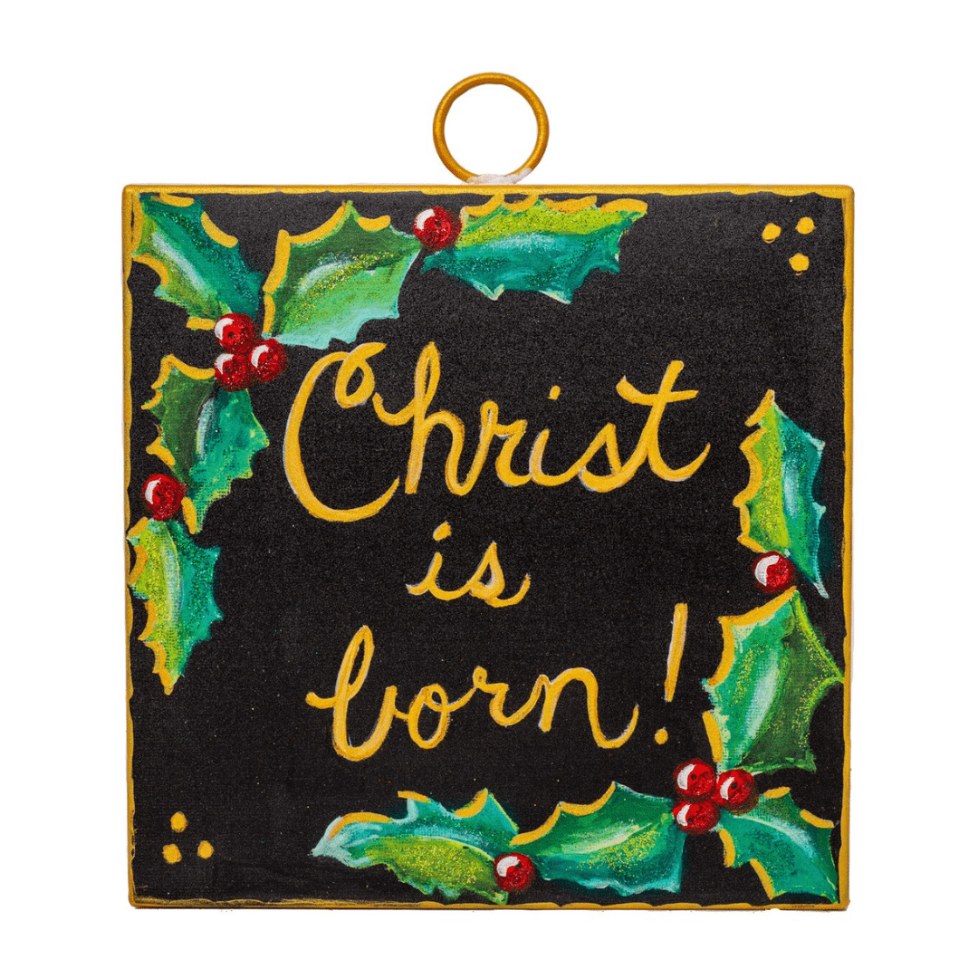 Mini Gallery Print - Christ is Born - Lizzy G's Fine Gifts