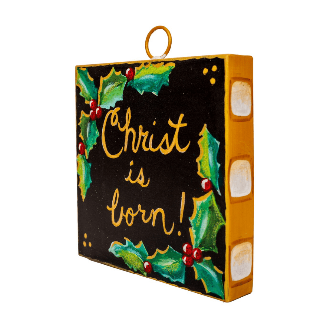 Mini Gallery Print - Christ is Born - Lizzy G's Fine Gifts