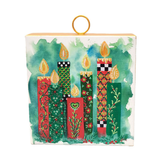 Mini Gallery Print - Christmas Cottage Candles - Lizzy G's Fine Gifts