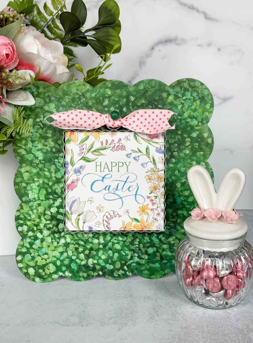 Mini Gallery Print - Happy Easter Flower - Lizzy G's Fine Gifts