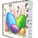 Mini Gallery Print - Hide & Seek Bunny - Lizzy G's Fine Gifts