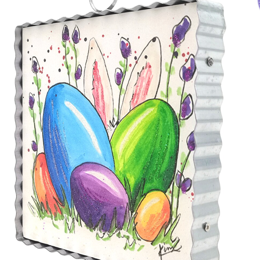 Mini Gallery Print - Hide & Seek Bunny - Lizzy G's Fine Gifts