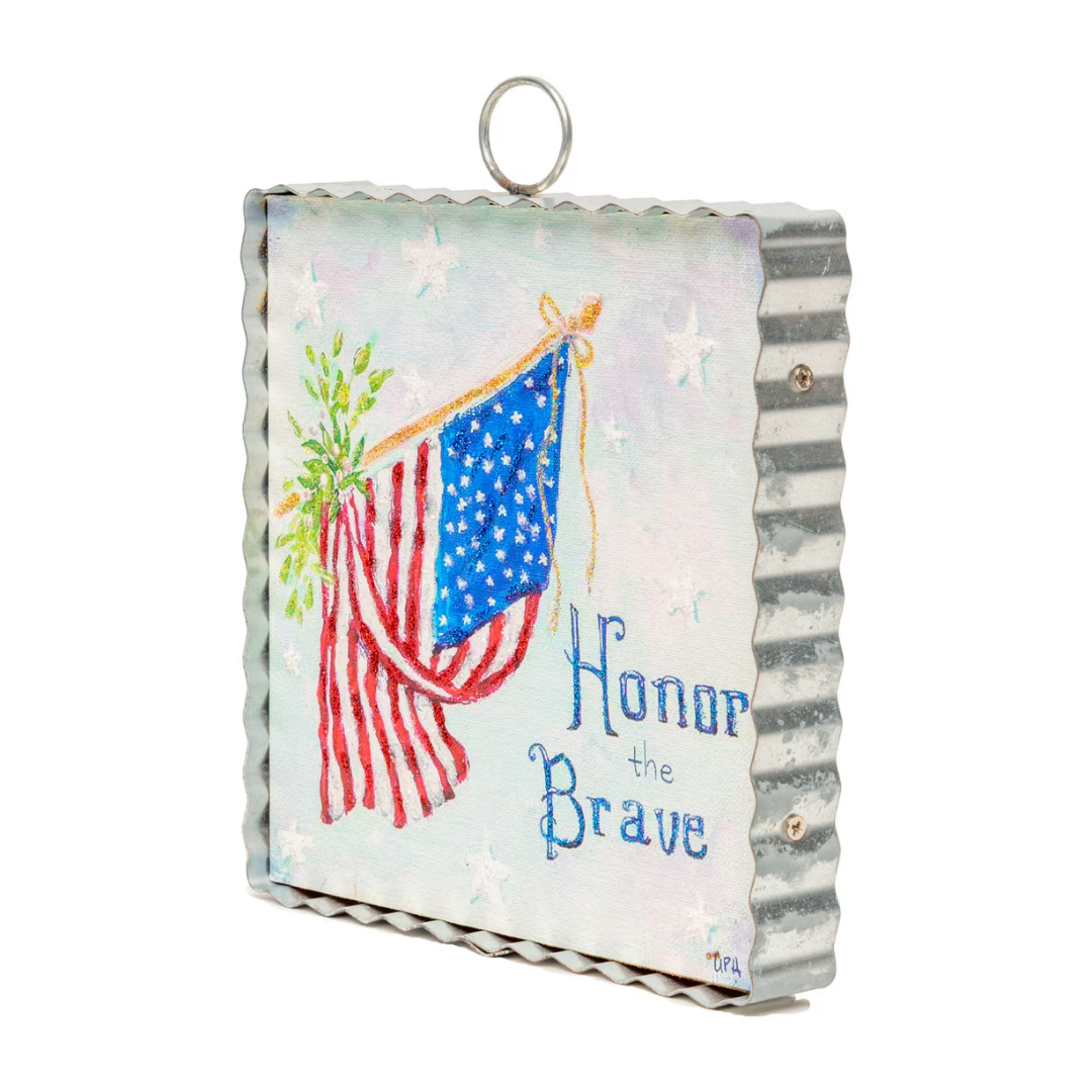 Mini Gallery Print - Honor the Brave - Lizzy G's Fine Gifts