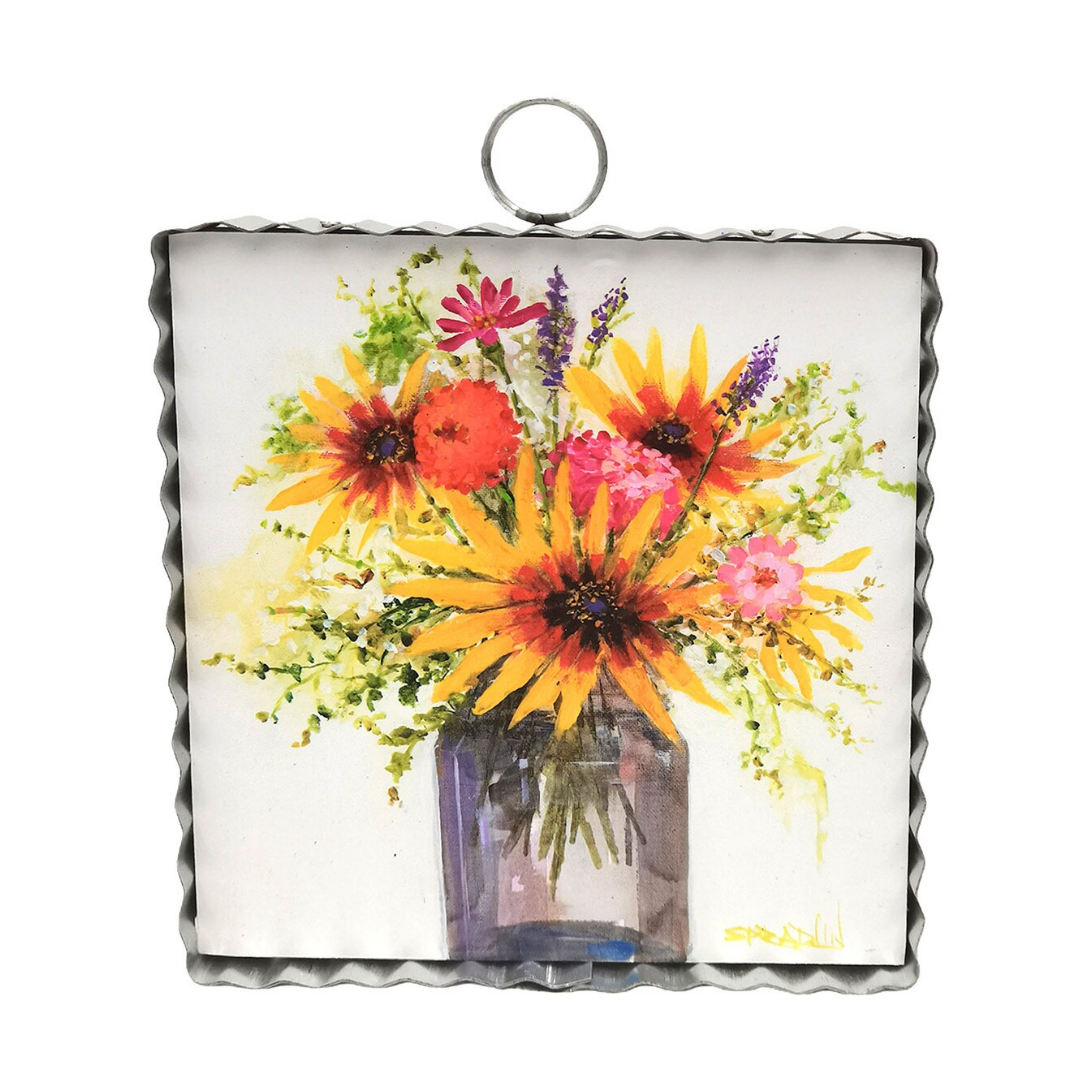 Mini Gallery - Sunflower Jar - Lizzy G's Fine Gifts