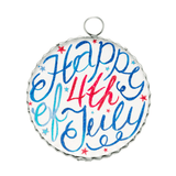 Mini Round Happy 4th Of July - Lizzy G's Fine Gifts