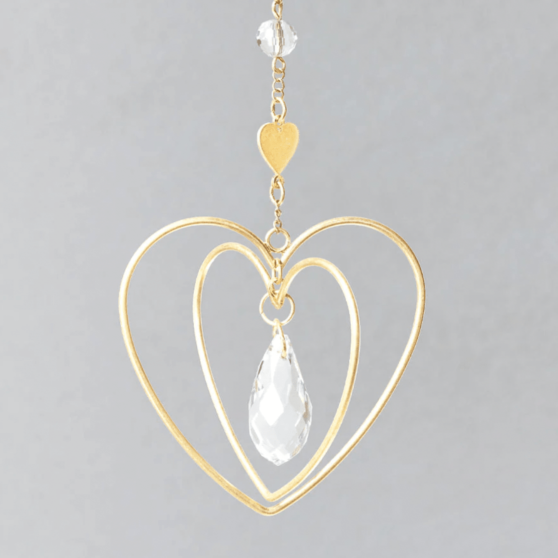 Mini Suncatcher - Heart/Love - Lizzy G's Fine Gifts