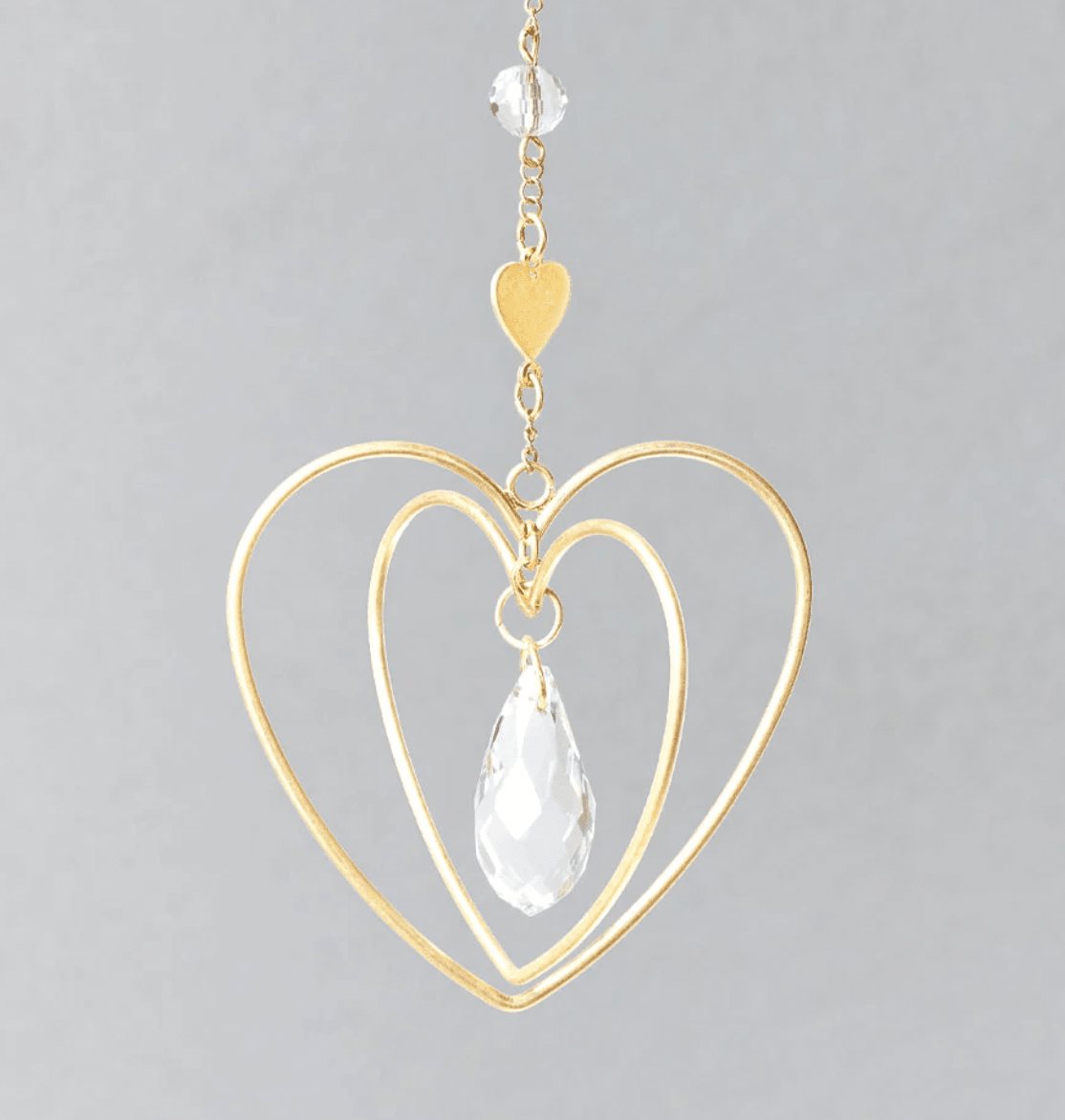 Mini Suncatcher - Heart/Love - Lizzy G's Fine Gifts
