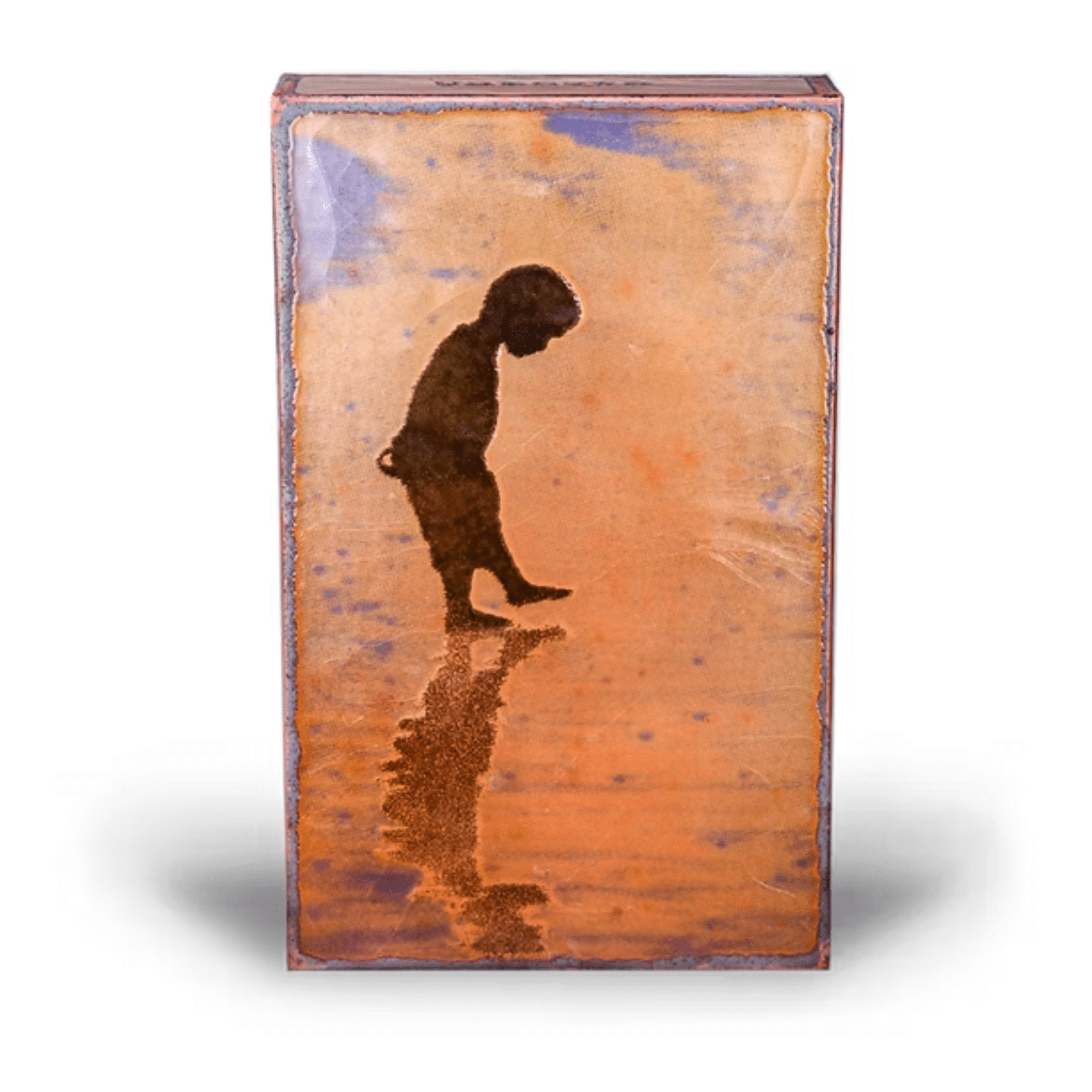 Miracle - 153 - Copper Art Block - Lizzy G's Fine Gifts