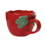 Mistletoe Sculpted Mug - Lizzy G's Fine Gifts