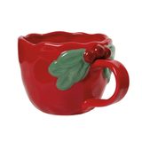 Mistletoe Sculpted Mug - Lizzy G's Fine Gifts
