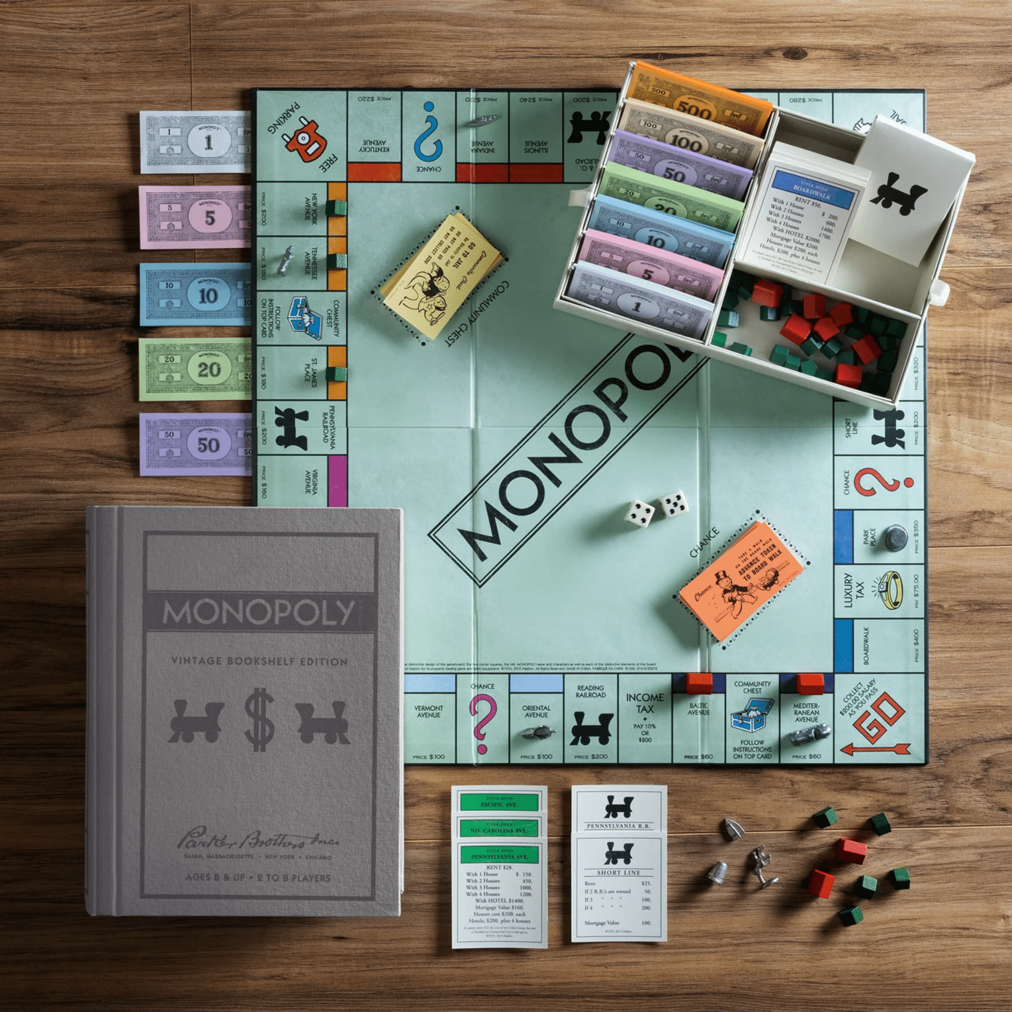 Monopoly Bookshelf Game - Lizzy G's Fine Gifts
