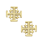 Multi Cross Stud Earrings - Lizzy G's Fine Gifts