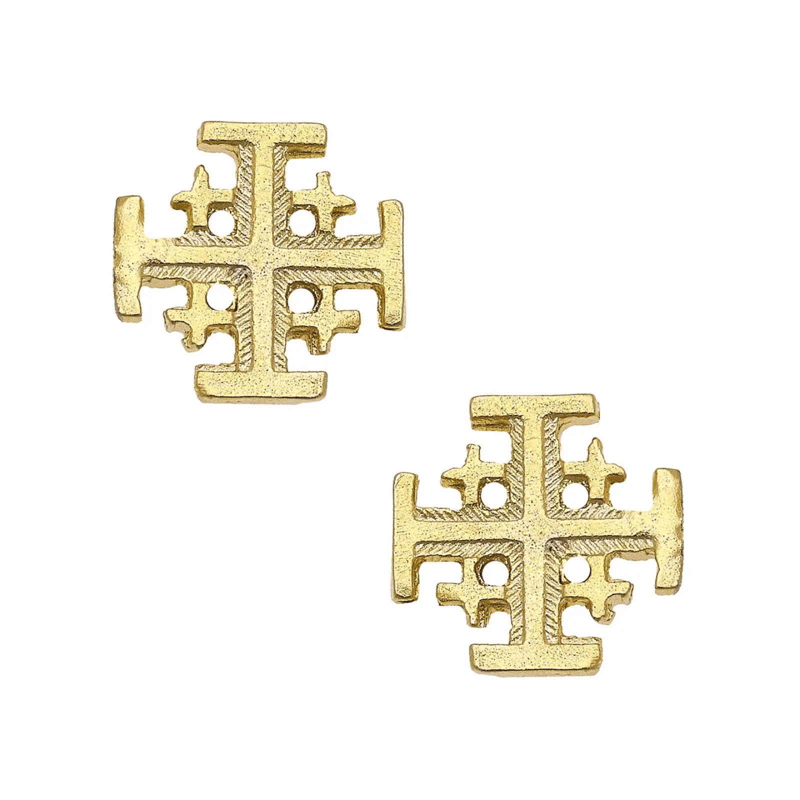 Multi Cross Stud Earrings - Lizzy G's Fine Gifts