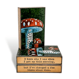 Mushroom - 276 - Copper Art Block - Lizzy G's Fine Gifts