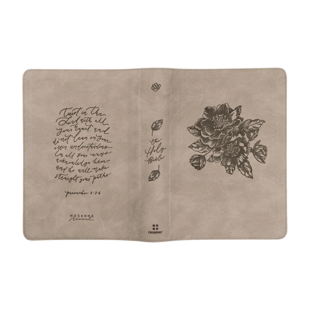 Nara ESV Large Print Journaling Bible - Lizzy G's Fine Gifts