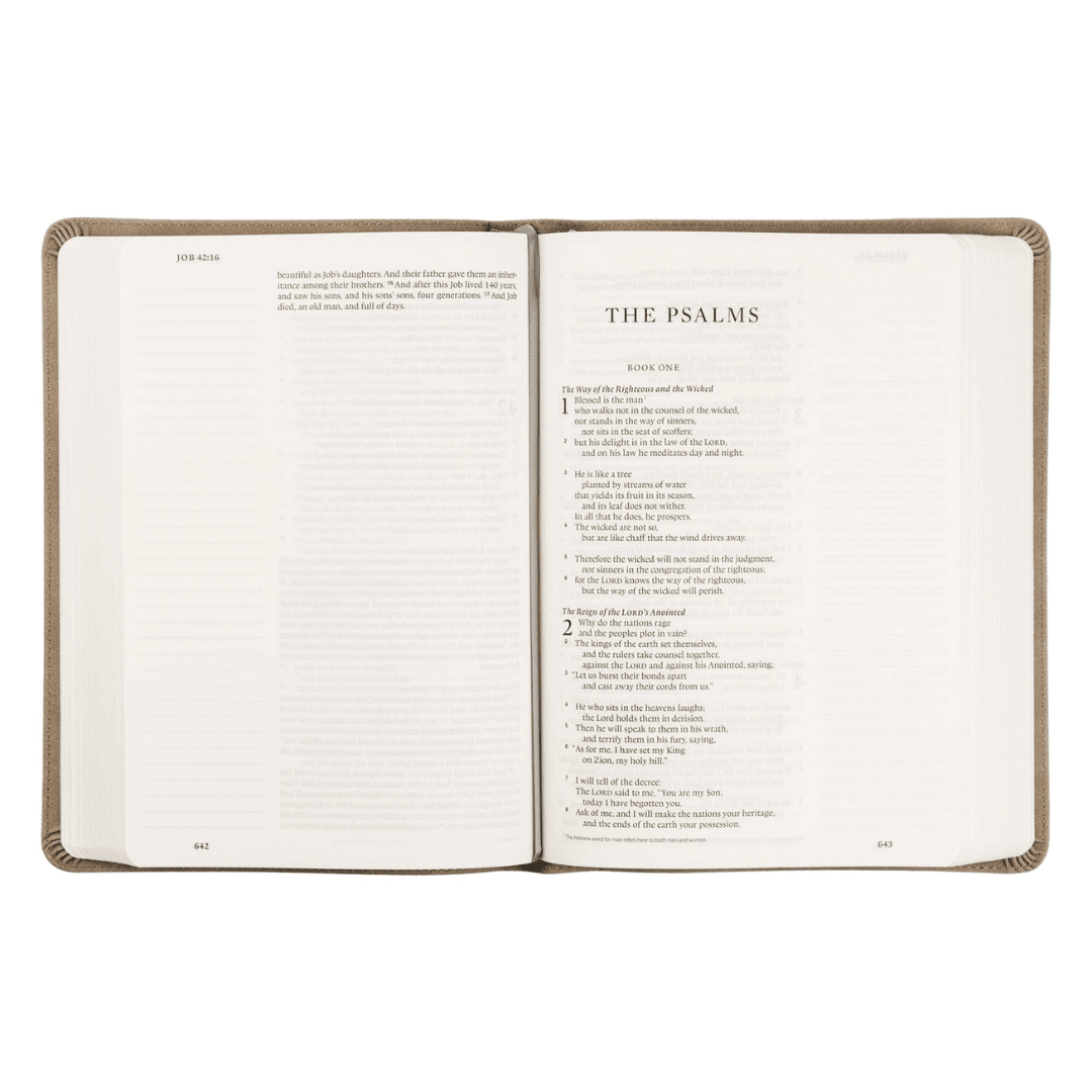 Nara ESV Large Print Journaling Bible - Lizzy G's Fine Gifts