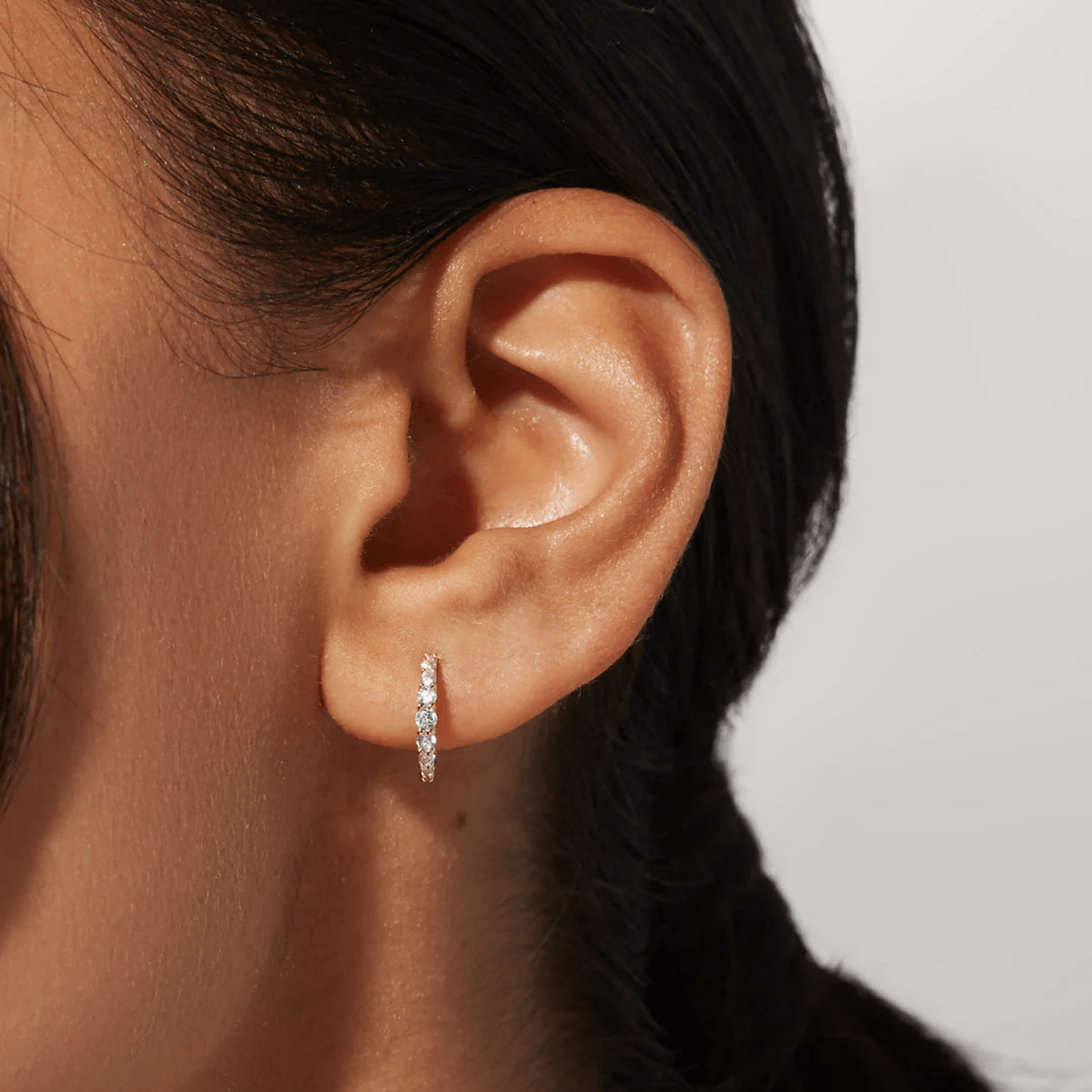 Nava Huggie Hoops - Lizzy G's Fine Gifts