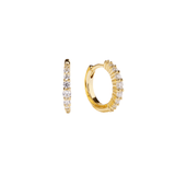 Nava Huggie Hoops - Lizzy G's Fine Gifts