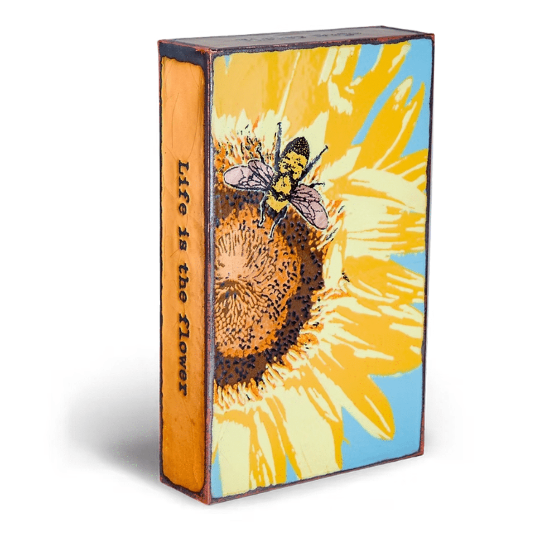 Nectar - 199 - Copper Art Block - Lizzy G's Fine Gifts