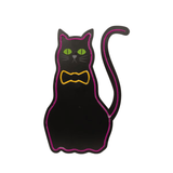 Neon Light Black Cat Metal Decor - Lizzy G's Fine Gifts