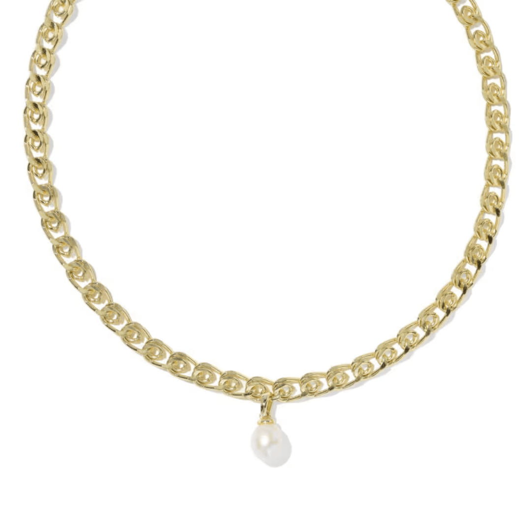 Oakland Pearl Chain Necklace - Lizzy G's Fine Gifts