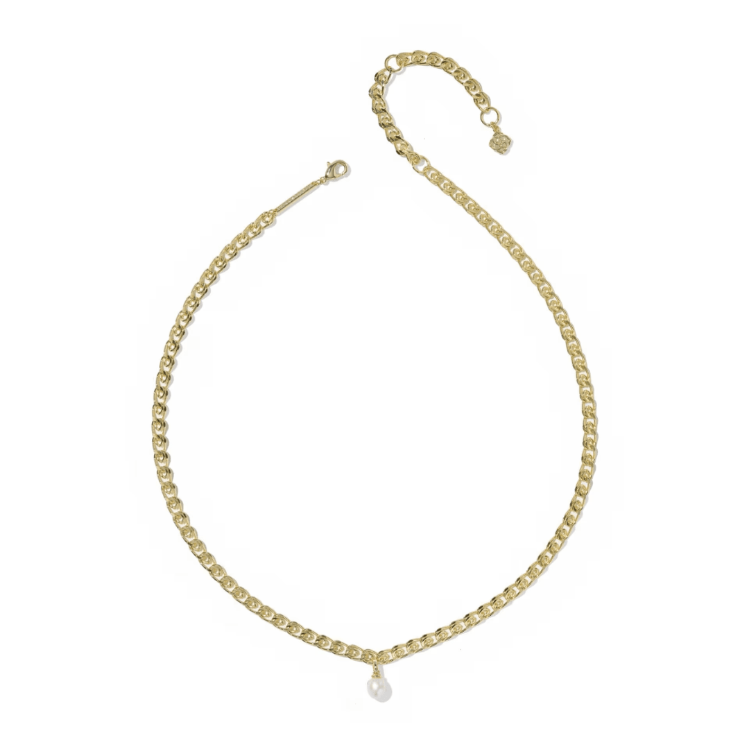 Oakland Pearl Chain Necklace - Lizzy G's Fine Gifts