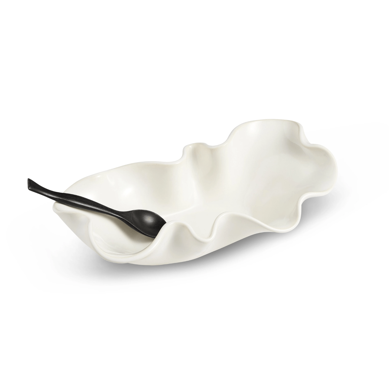 Oblong Bowl & Spoon - Lizzy G's Fine Gifts