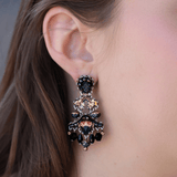Obsidian Night Earrings - Sumi - Lizzy G's Fine Gifts