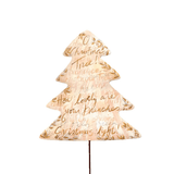Oh Christmas Tree Tree Metal Decor - Lizzy G's Fine Gifts