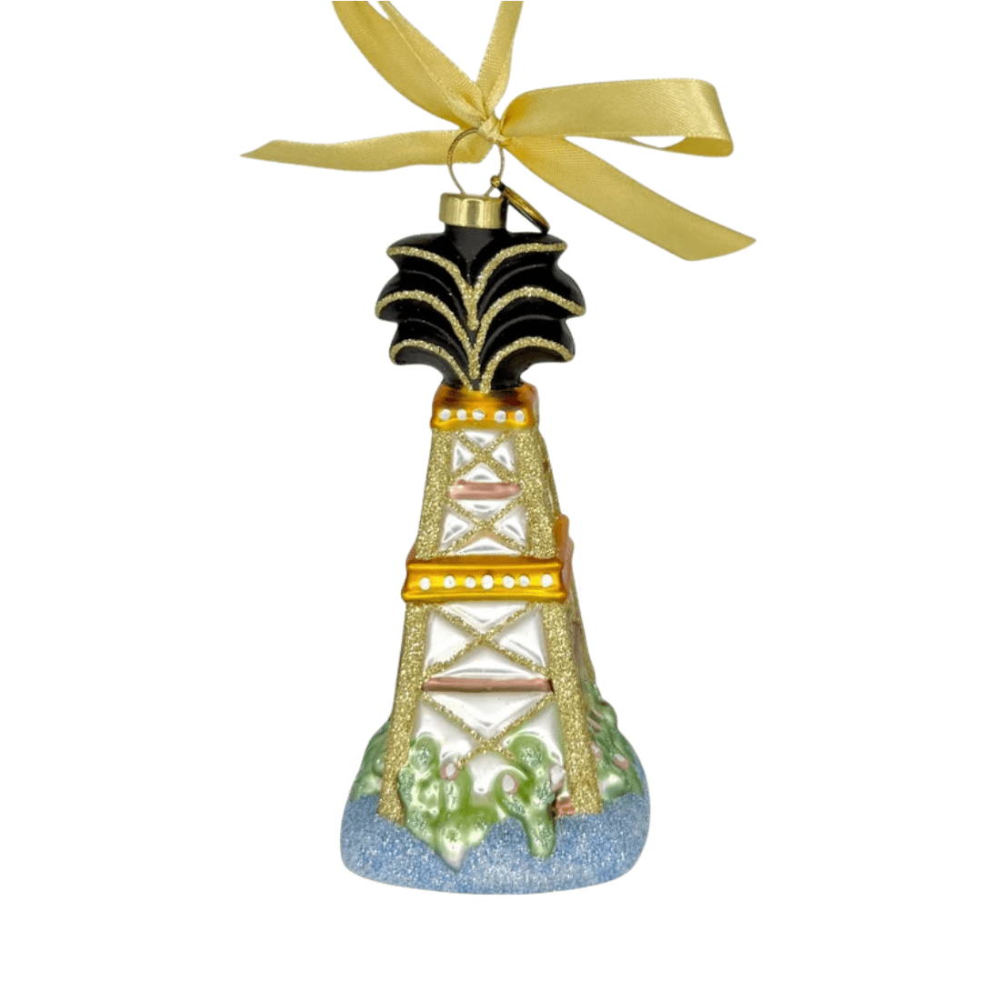 Oil Derrick Ornament - 2026 - Lizzy G's Fine Gifts