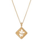 Olive Leaf Pendant Necklace - Lizzy G's Fine Gifts