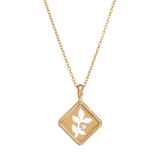 Olive Leaf Pendant Necklace - Lizzy G's Fine Gifts