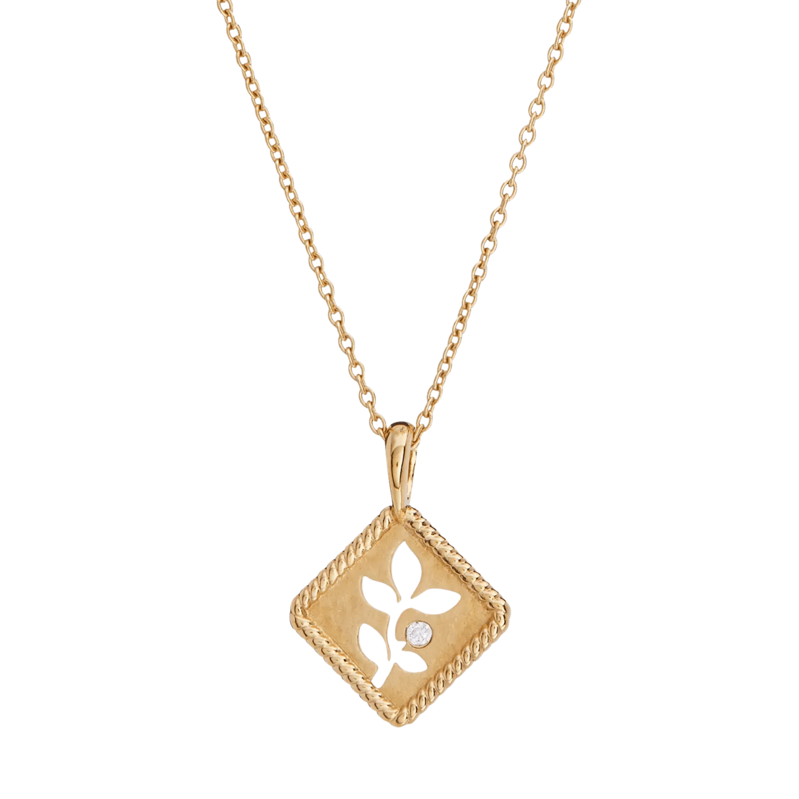 Olive Leaf Pendant Necklace - Lizzy G's Fine Gifts