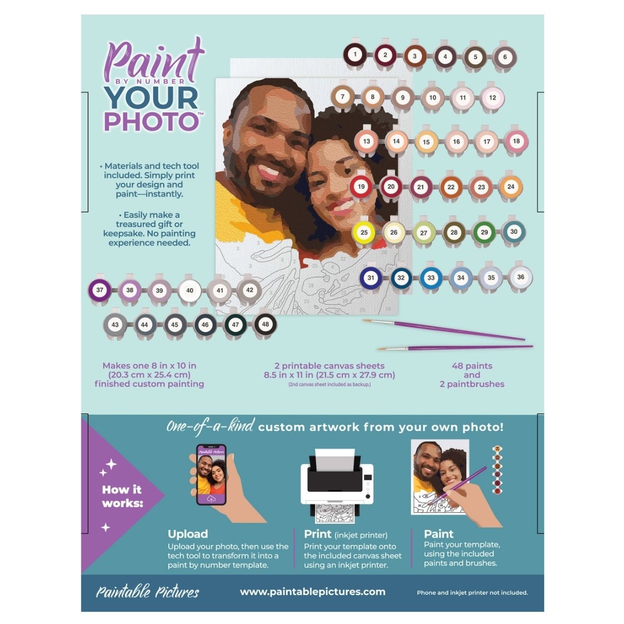 Paintable Picture - Lizzy G's Fine Gifts