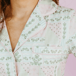 Patchwork Floral Pajama Set - Lizzy G's Fine Gifts