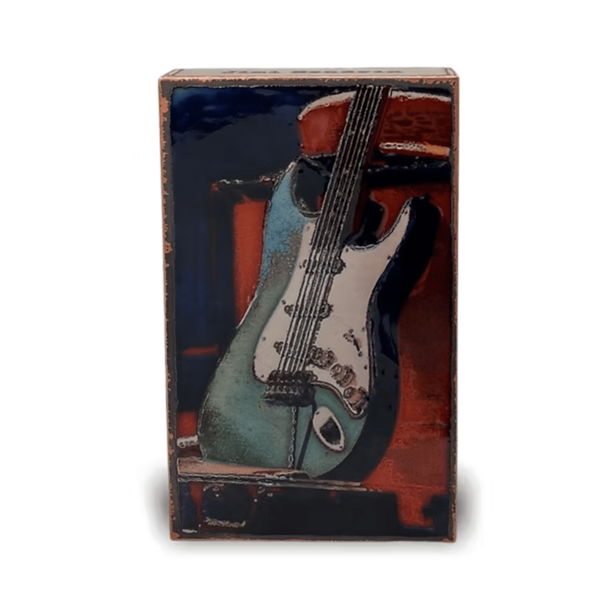 Peace - 263 - Copper Art Block - Lizzy G's Fine Gifts