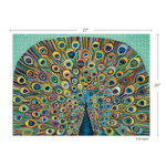Peacock 1000 Piece Puzzle - Lizzy G's Fine Gifts