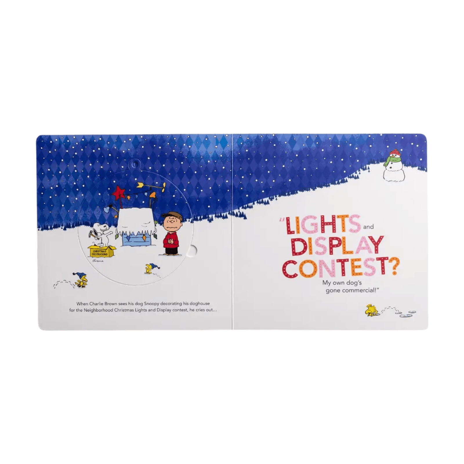 Peanuts Ornament Board Book - Lizzy G's Fine Gifts