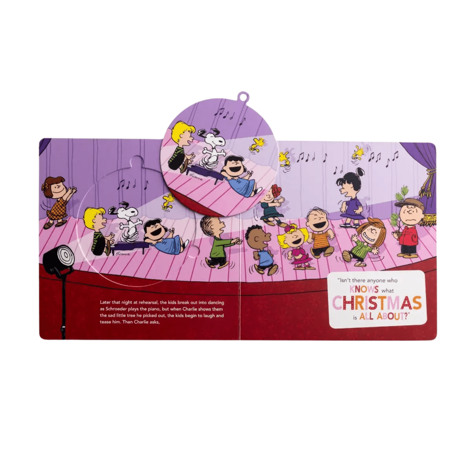 Peanuts Ornament Board Book - Lizzy G's Fine Gifts