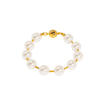 Pearl Beaded Bracelet with Tube Spacers - Lizzy G's Fine Gifts