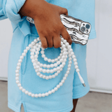 Pearl Beaded Phone Cord - Lizzy G's Fine Gifts
