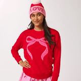 Pearl Bow Sweatshirt - Lizzy G's Fine Gifts