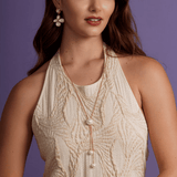Pearl Lariat Necklace - Lizzy G's Fine Gifts