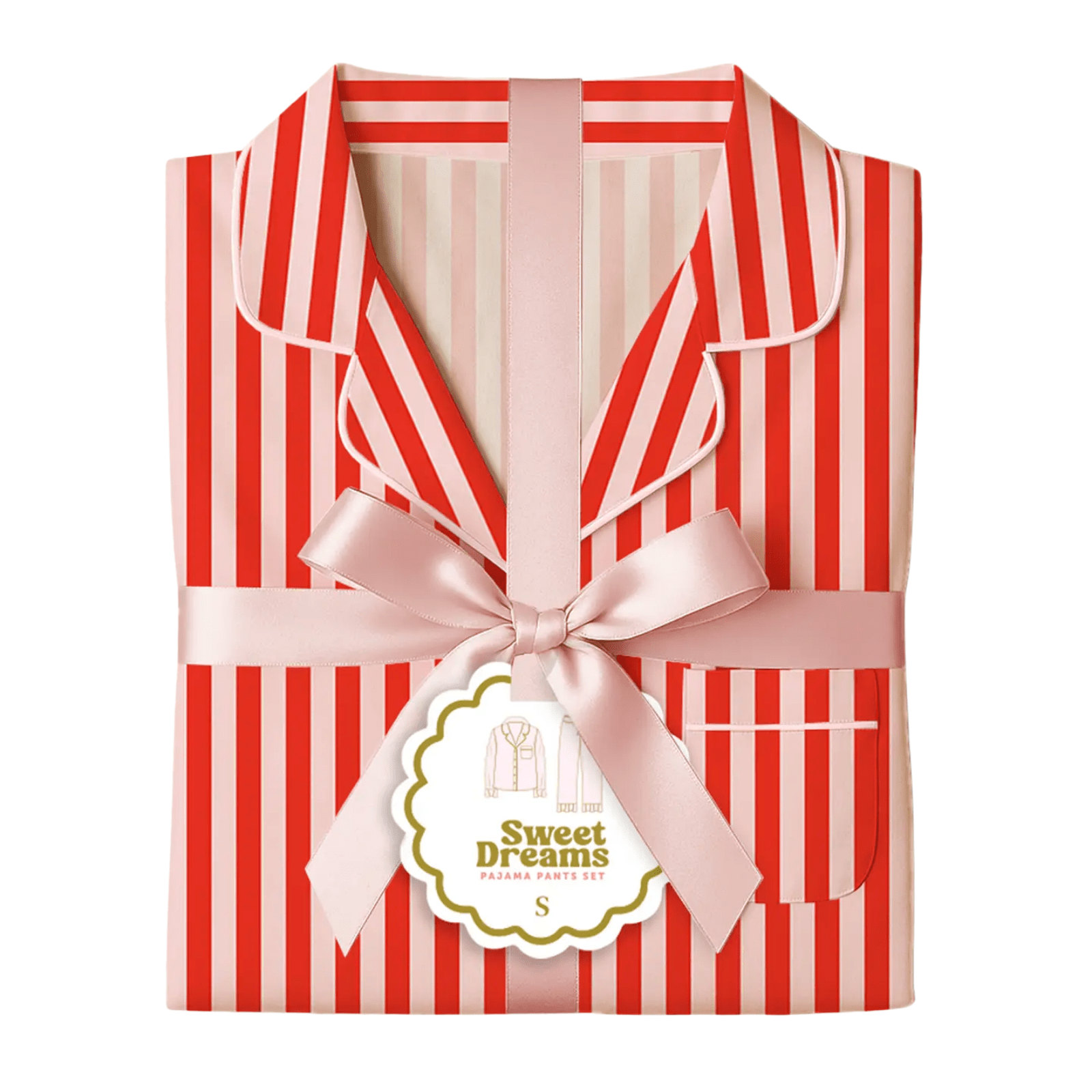Peppermint Stripes PJ Pants Set - Lizzy G's Fine Gifts