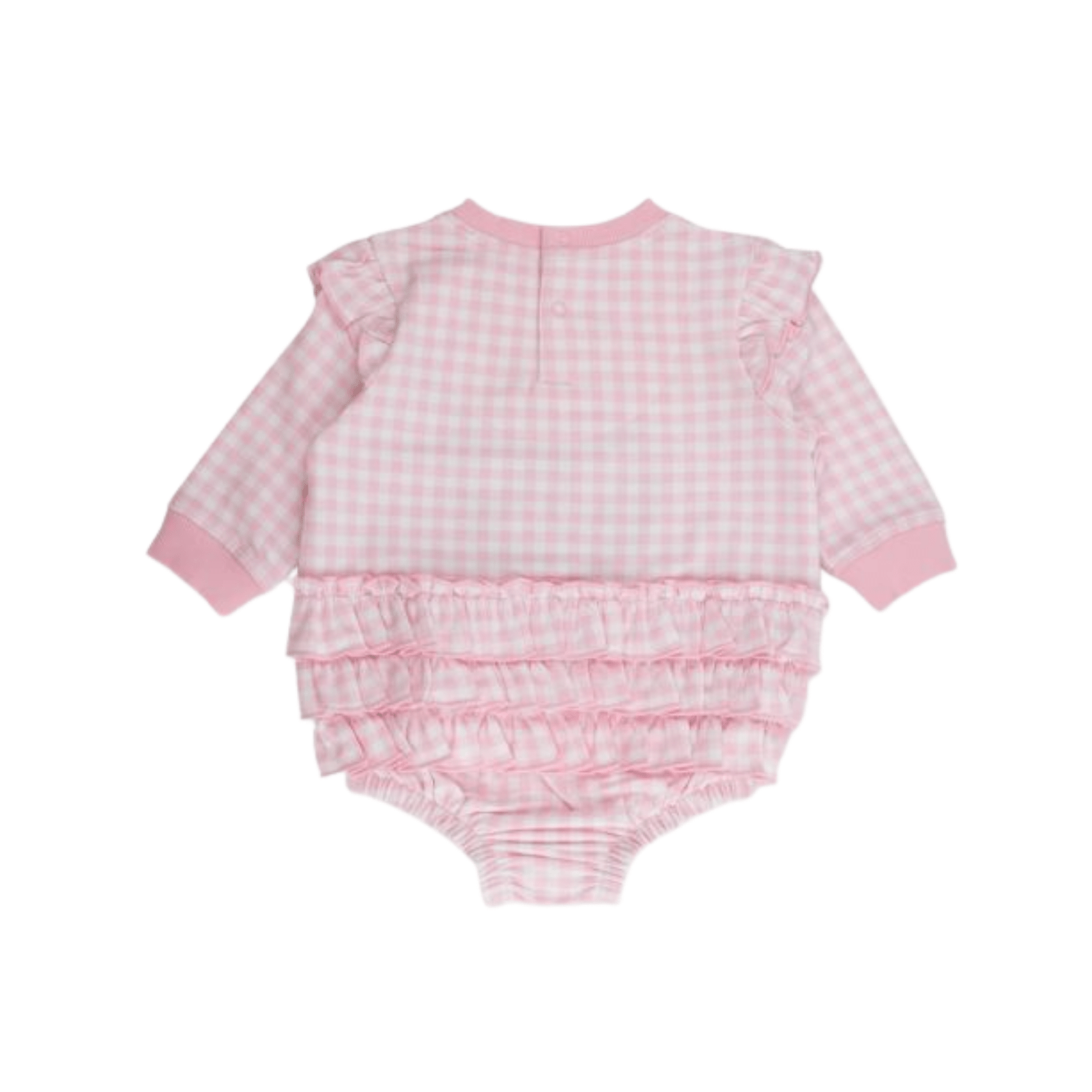 Pink Dear Santa Long Sleeve Bubble Romper - Lizzy G's Fine Gifts