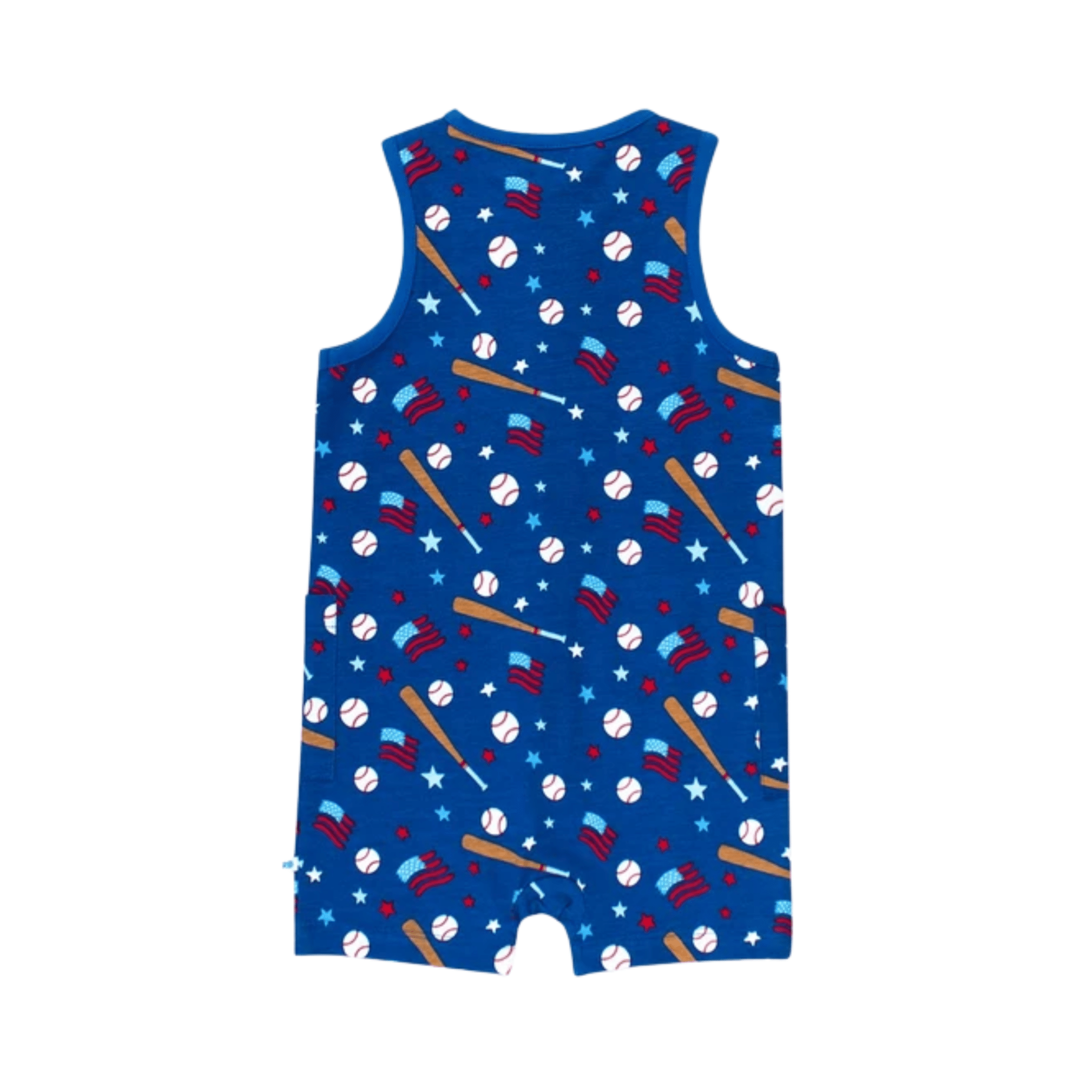 Play Ball Pocket Romper - Lizzy G's Fine Gifts