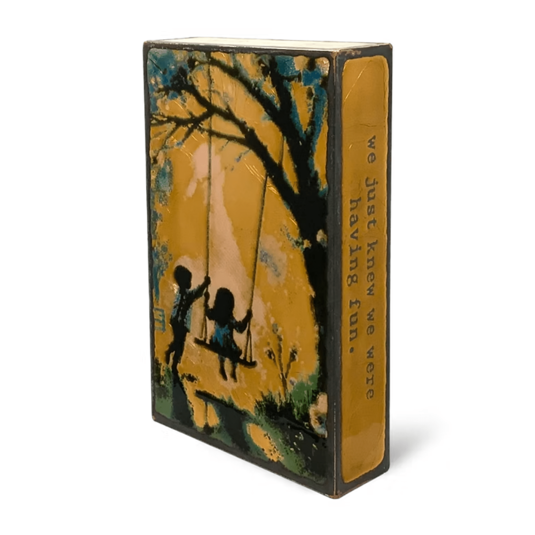 Playtime - 285 - Copper Art Block - Lizzy G's Fine Gifts