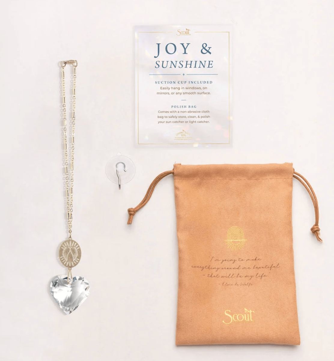 Pocket Suncatcher - Angel Wings - Lizzy G's Fine Gifts
