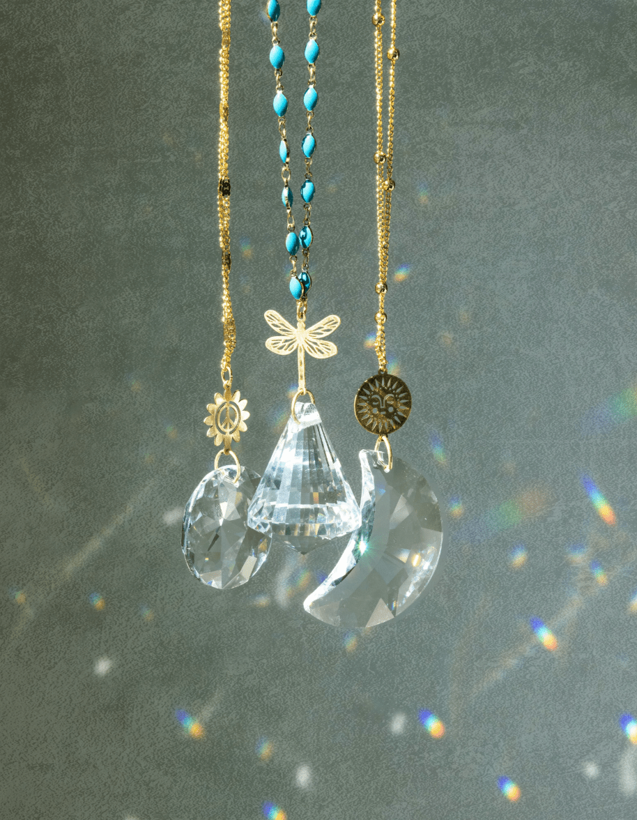 Pocket Suncatcher - Peace Flower - Lizzy G's Fine Gifts