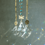 Pocket Suncatcher - Peace Flower - Lizzy G's Fine Gifts